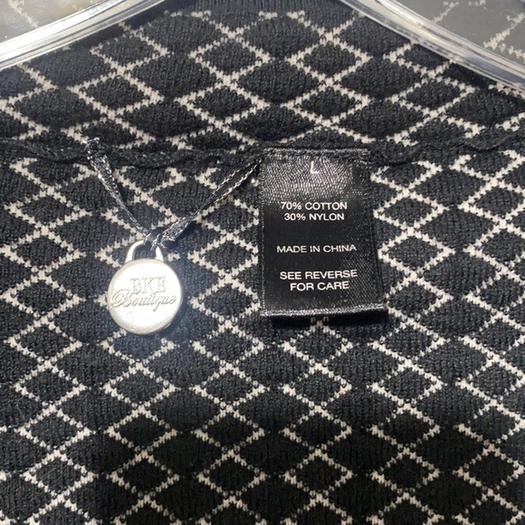 BKE Black and White Blazer - Picture 3 of 4